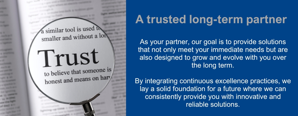 A trust long-term partner