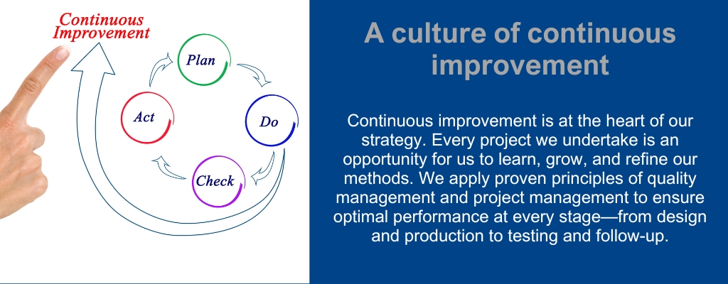 A culture of continuous improvement